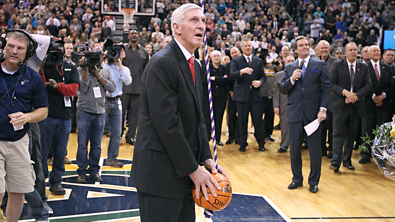 'Never be another one like him': Jazz honor longtime coach Jerry Sloan